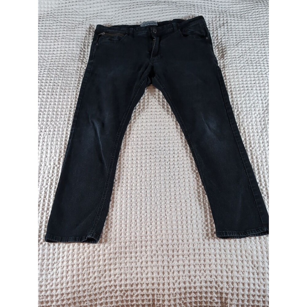 Paper Denim & Cloth Men's Slim Straight Black Jeans Size 34